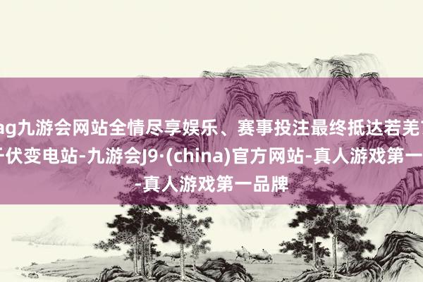 ag九游会网站全情尽享娱乐、赛事投注最终抵达若羌750千伏变电站-九游会J9·(china)官方网站-真人游戏第一品牌